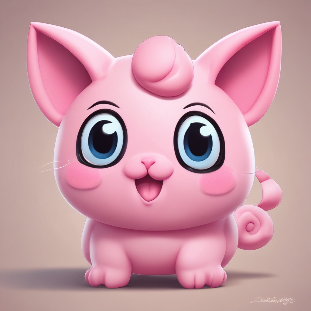 Jigglypuff looking very cute